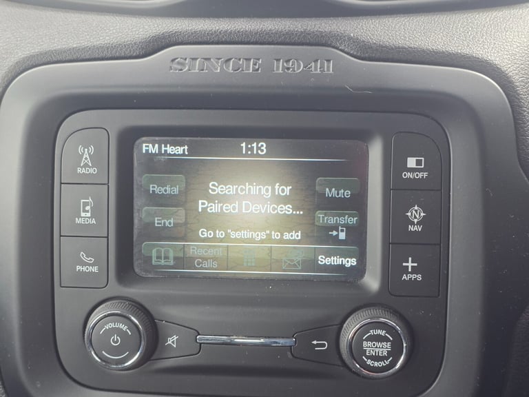 2018 Jeep Renegade 1.4 Multiair Longitude 5dr Hatchback Petrol Manual