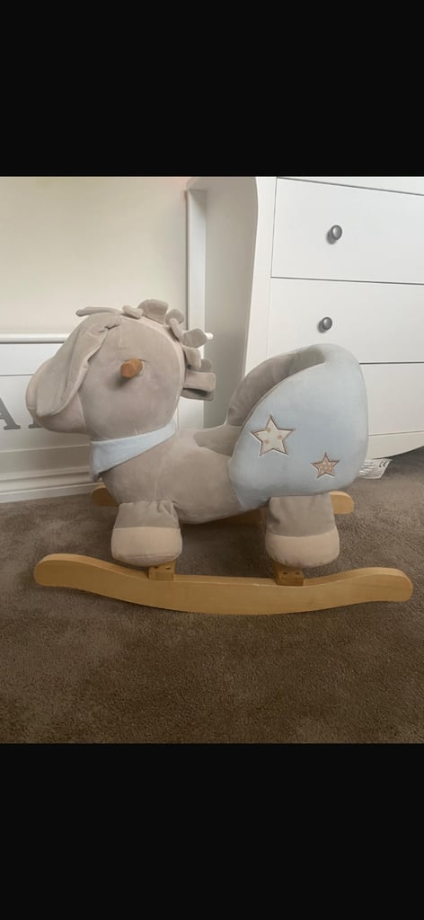 image for Wooden baby rocking animal 