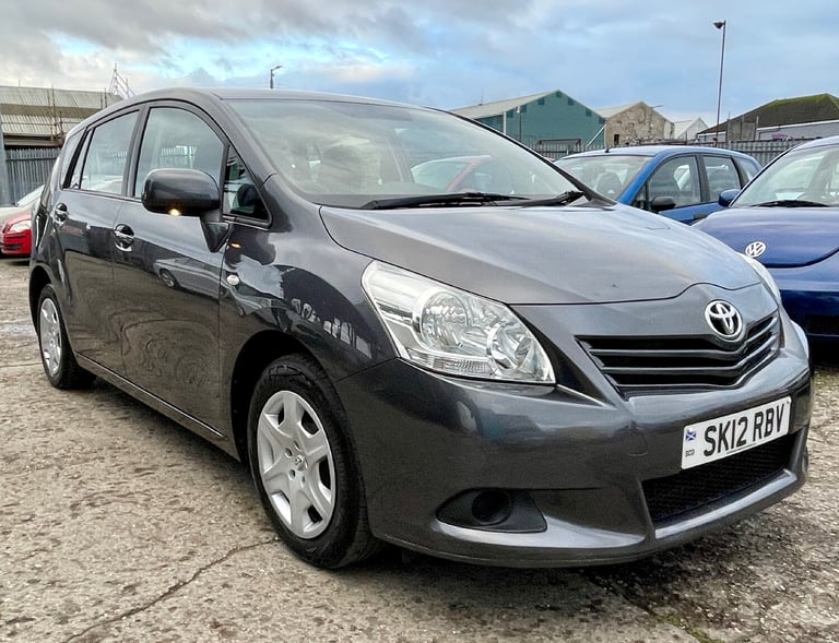 2012 Toyota Verso 1.6 V-matic T2 5dr MPV Petrol Manual