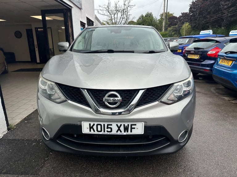 NISSAN QASHQAI 1.2 DIG-T n-tec Silver Manual Petrol 2015