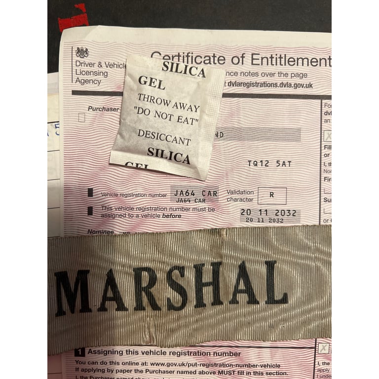 Jaguar F type XK etc personalised Private Registration Number Plate