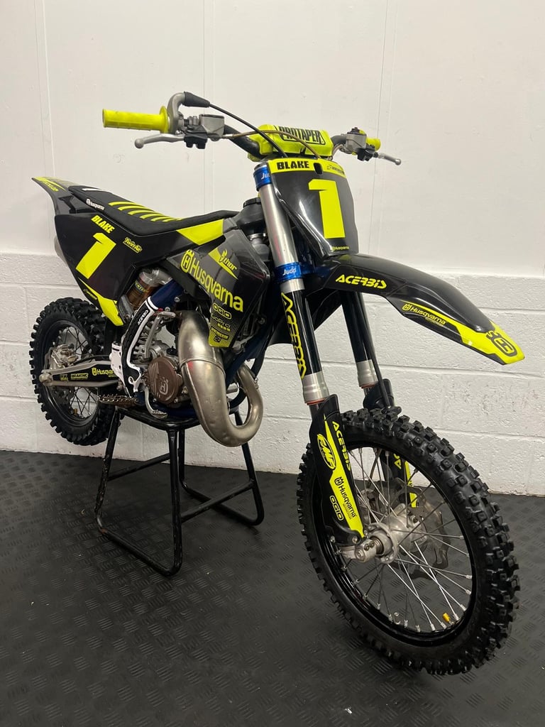 2019 Husqvarna TC 85 Big AND Small wheels included 2 stroke motocross bike