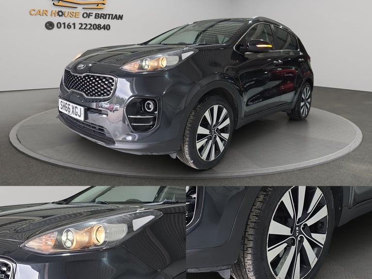 2016 Kia Sportage 1.7 CRDi 3 Euro 6 (s/s) 5dr ESTATE Diesel Manual