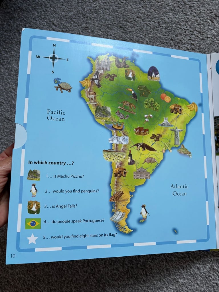 Picture World Atlas for Kids 🌍