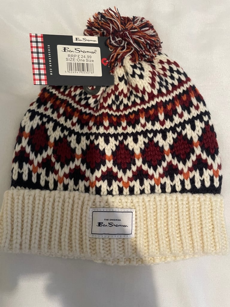 image for Ben Sherman beanie hat - Adult Brand new