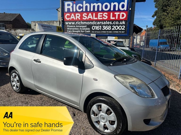 2008 Toyota Yaris 1.0 VVT-i T2 Hatchback 3dr Petrol Manual (127 g/km, 67 bhp) Hatchback Petrol Ma...