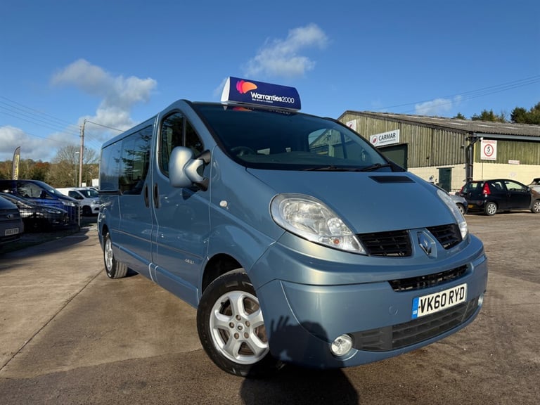 2010 Renault Trafic LL29dCi 115 Sport [Sat Nav] Crew Van WINDOW VAN DIESEL Manual