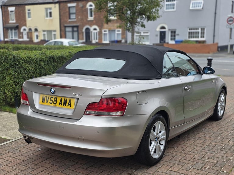 2008 BMW 1 Series 2.0 118i SE Euro 4 2dr CONVERTIBLE Petrol Manual