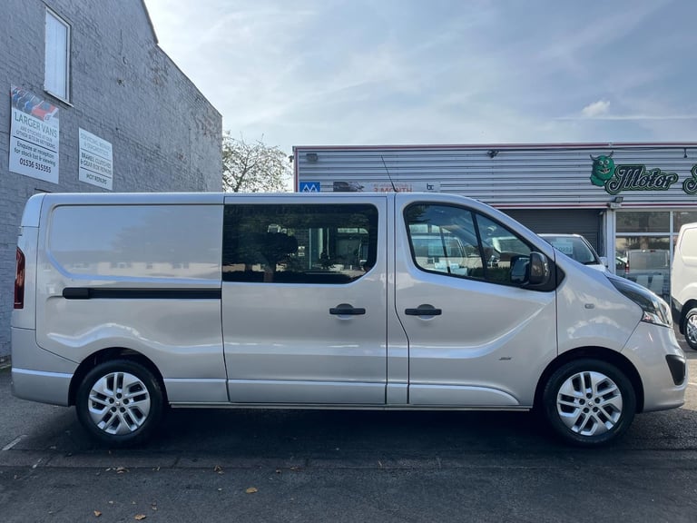 Vauxhall Vivaro 1.6 CDTi 2900 Sportive 6 Seat LWB Crew Van  DIESEL 2015/15