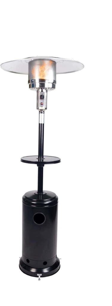 Outdoor patio gas heater
