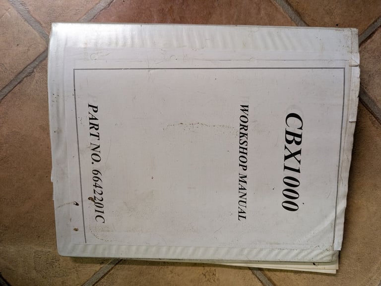 CBX1000 manual for sale.