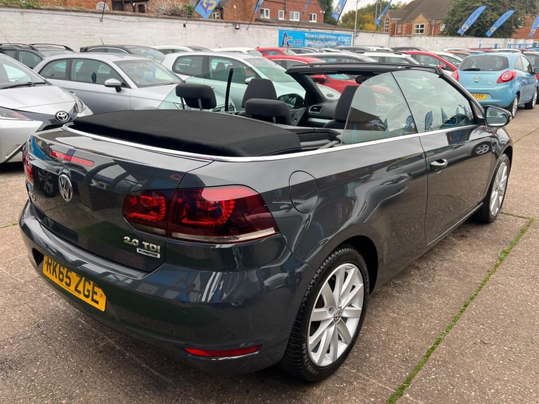 2015 Volkswagen Golf 1.6 TDI BlueMotion Tech SE Cabriolet 2dr Diesel Manual Euro 5 (s/s) (105 ps ...