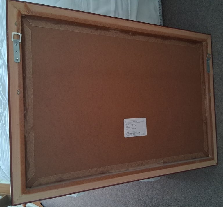Large Bevel Edge Wall Mirror