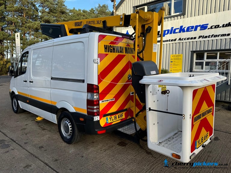 2018 Mercedes Sprinter 3.5 ton Versalift Access Platform Cherry Picker