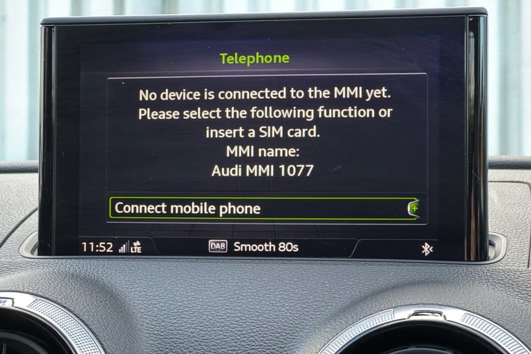  Audi A3 Saloon 1.5 Tfsi Cod Black Edition Saloon 4dr Petrol Manual Euro 6 s/s