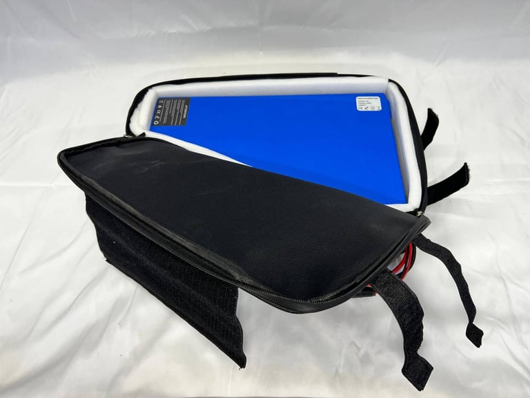 72v 23ah Triangle Li-ion Ebike Battery Electric Bike with 4a charger Soft Case