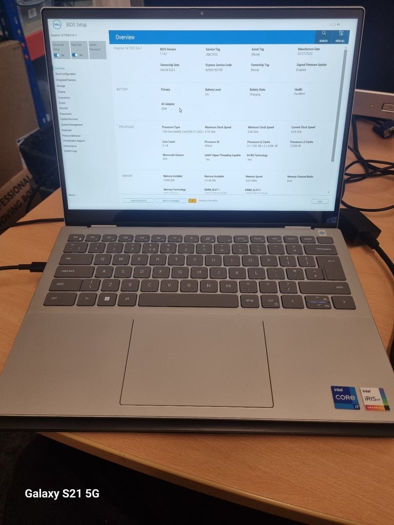image for Dell inspiron 7420 - 2in1, i7 12th Gen