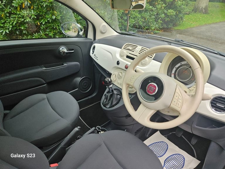 2012 Fiat 500 1.2 Lounge 3dr [Start Stop] HATCHBACK PETROL Manual