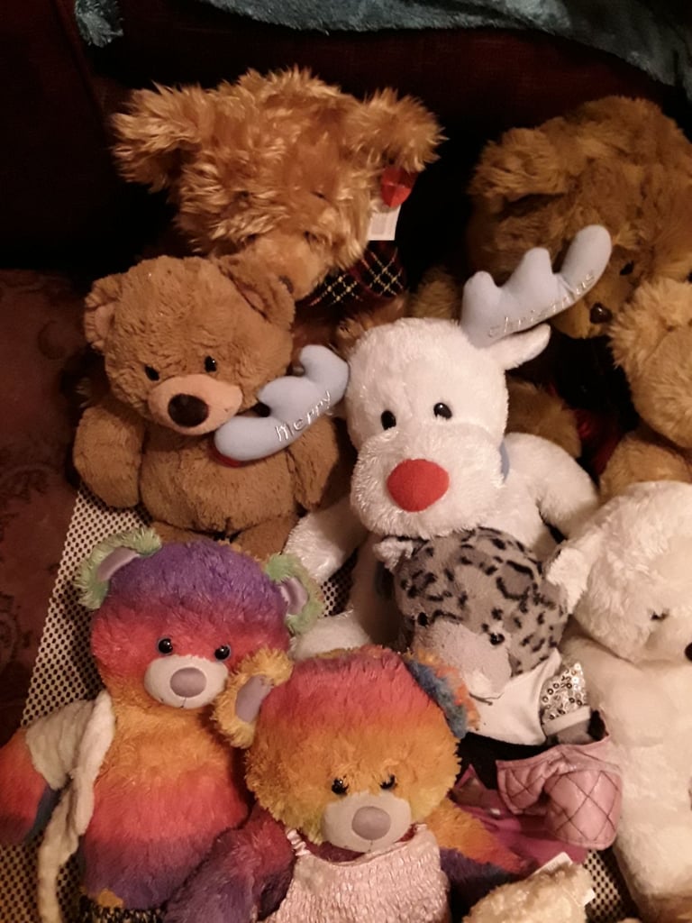 A selection  of  teddy bears 