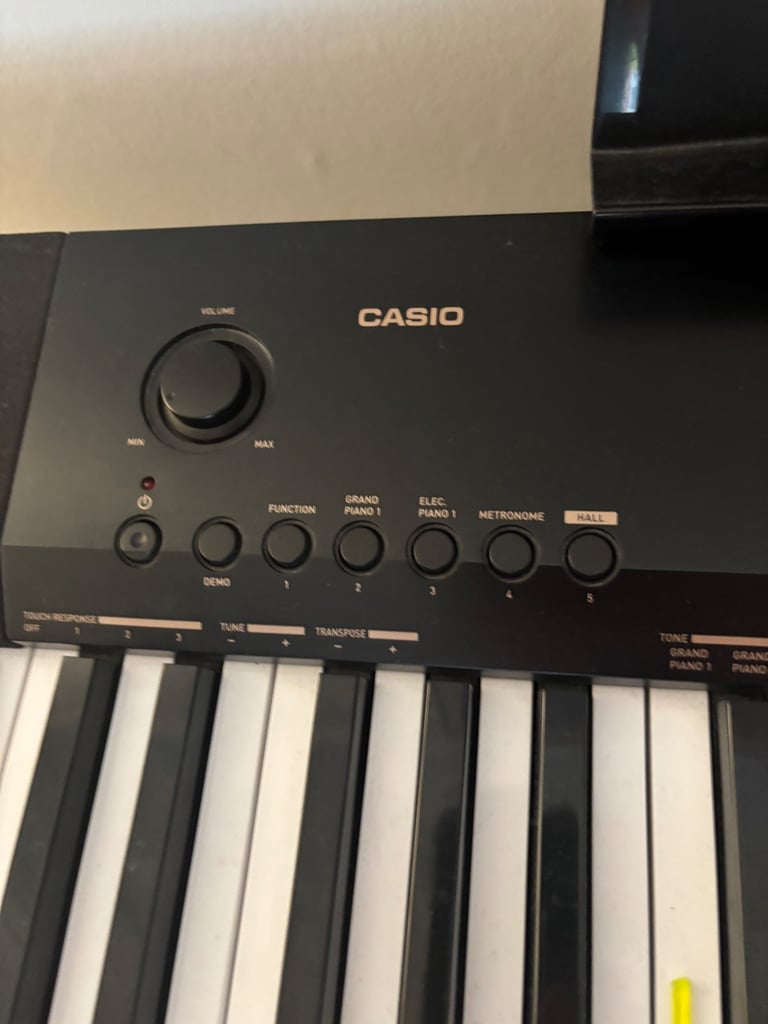 Electronic piano and piano stool for sale