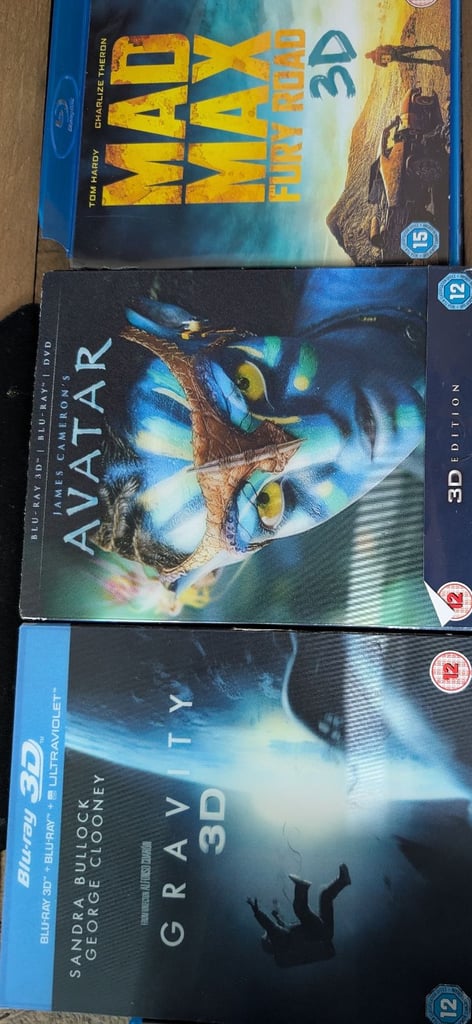 3D movies and Blue Ray DVD disks