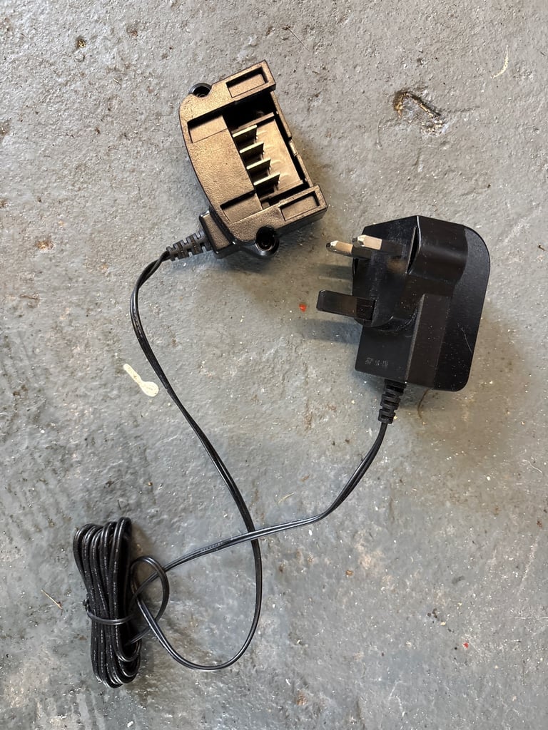 Black and Decker battery grass strimmer.