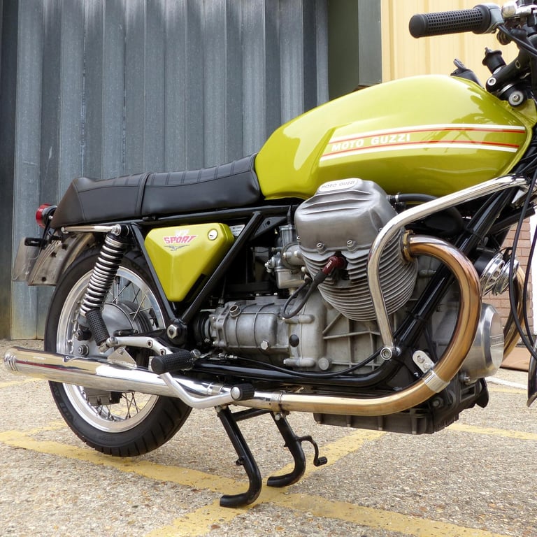 1974 MOTO GUZZI V7 SPORT – A Rare Gem in Impeccable Condition