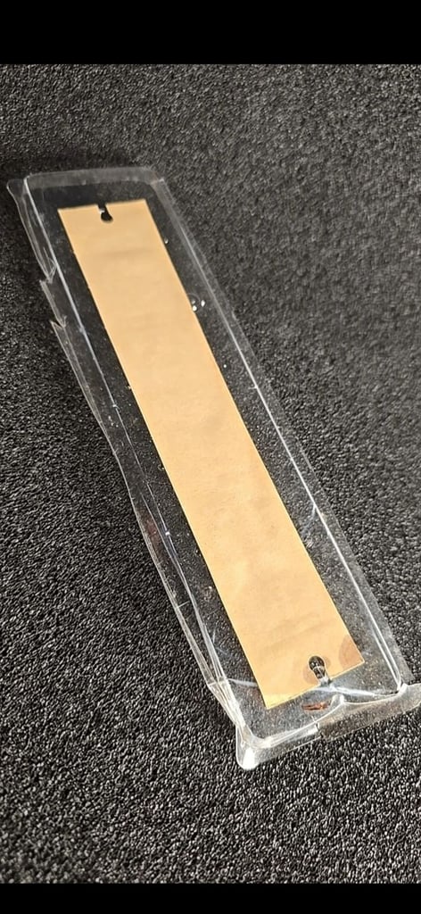 Ford escort genuine boot badge 