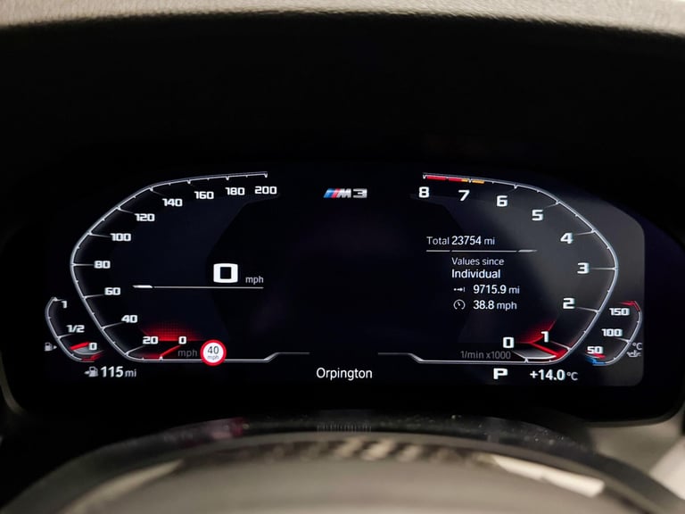 2023 BMW M3 3.0 BiTurbo Competition Saloon 4dr Petrol Steptronic M xDrive Euro 6 (s/s)  Petrol Au...