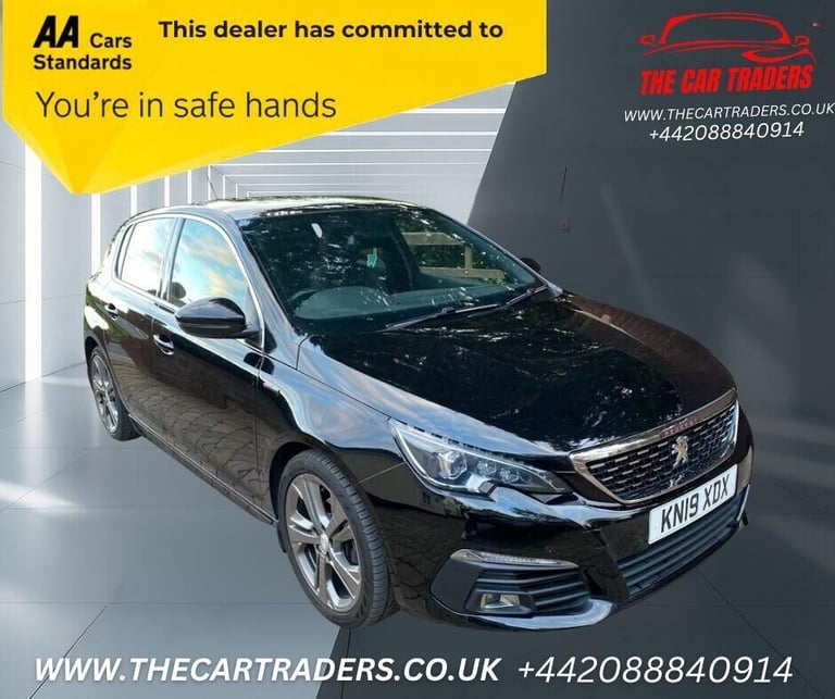 image for 2019 Peugeot 308 1.5 BlueHDi GT Line Hatchback 5dr Diesel EAT Euro 6 (s/s) (130 ps) Hatchback Die...