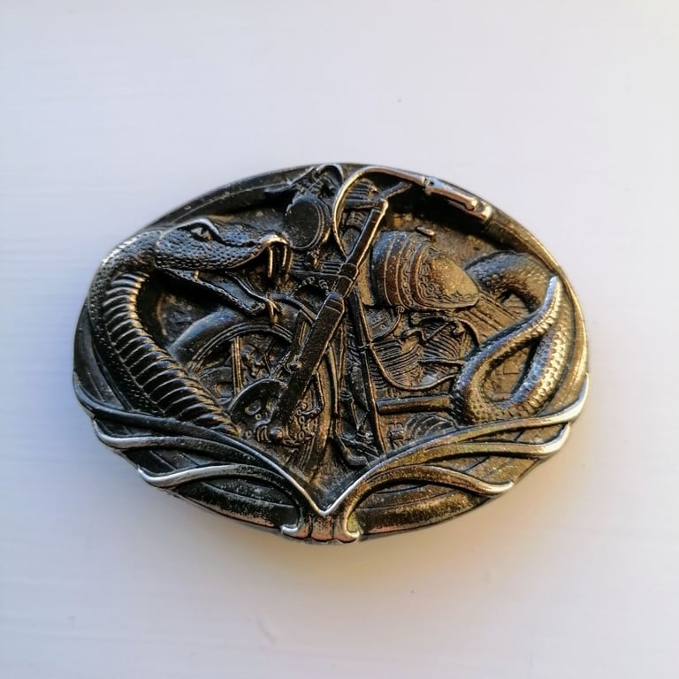 image for Vintage Biker Belt Buckle 