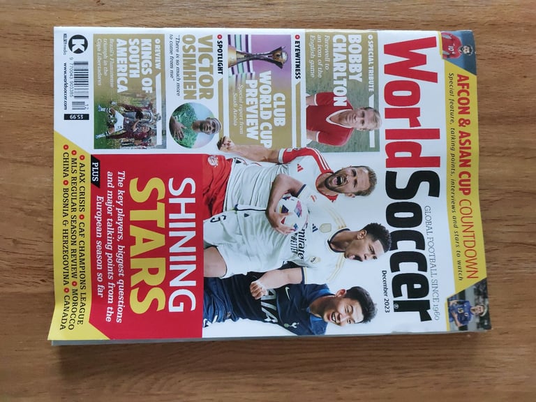World Soccer Magazines