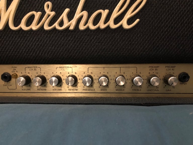 Marshall JCM900 100W Amplifier Head, Hi Gain Dual Reverb, Model 4100