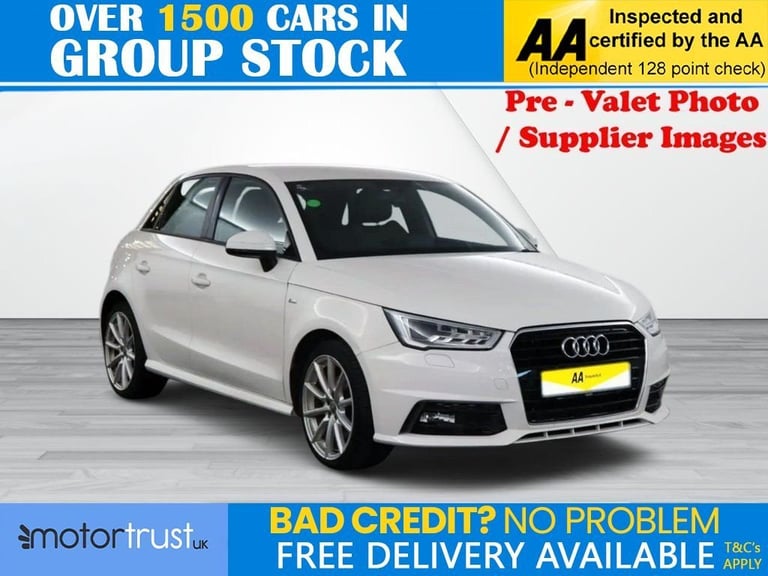 image for 2018 Audi A1 1.4 TFSI S line Sportback 5dr Petrol Manual Euro 6 (s/s) (Nav) (125 ps) Hatchback Pe...