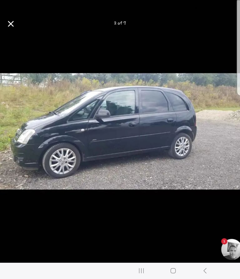 Vauxhall, MERIVA, MPV, 2009, Manual, 1364 (cc), 5 doors