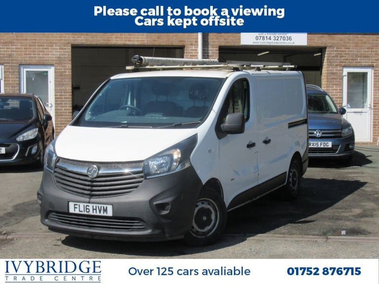 image for 2016 16 VAUXHALL VIVARO 1.6 CDTI 2900 ECOFLEX PANEL VAN 5DR DIESEL MANUAL L1 H1 