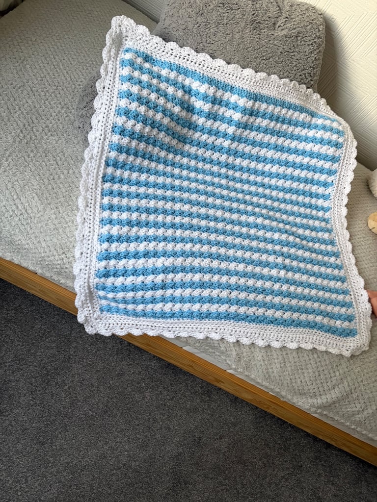 image for Hand made crochet blanket
