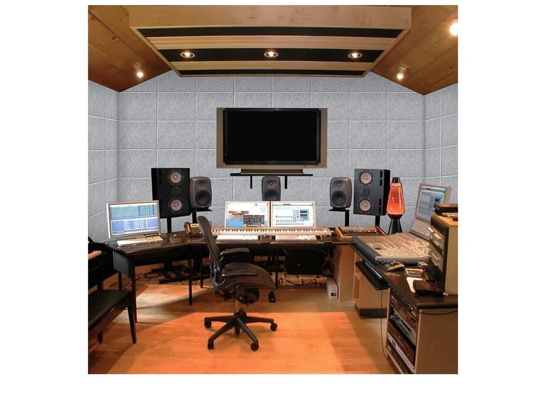 Adhesive Acoustic Panels Rectangular( brand new)10 pack