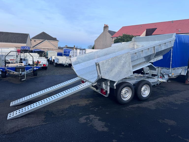 BRAND NEW HEAVY DUTY ELECTRIC TIPPER DUMPER TRAILER (KIPER35L)