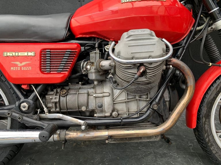 MOTO GUZZI RARE CLASSIC 850-T3 PROJECT BIKE HPI CLEAR