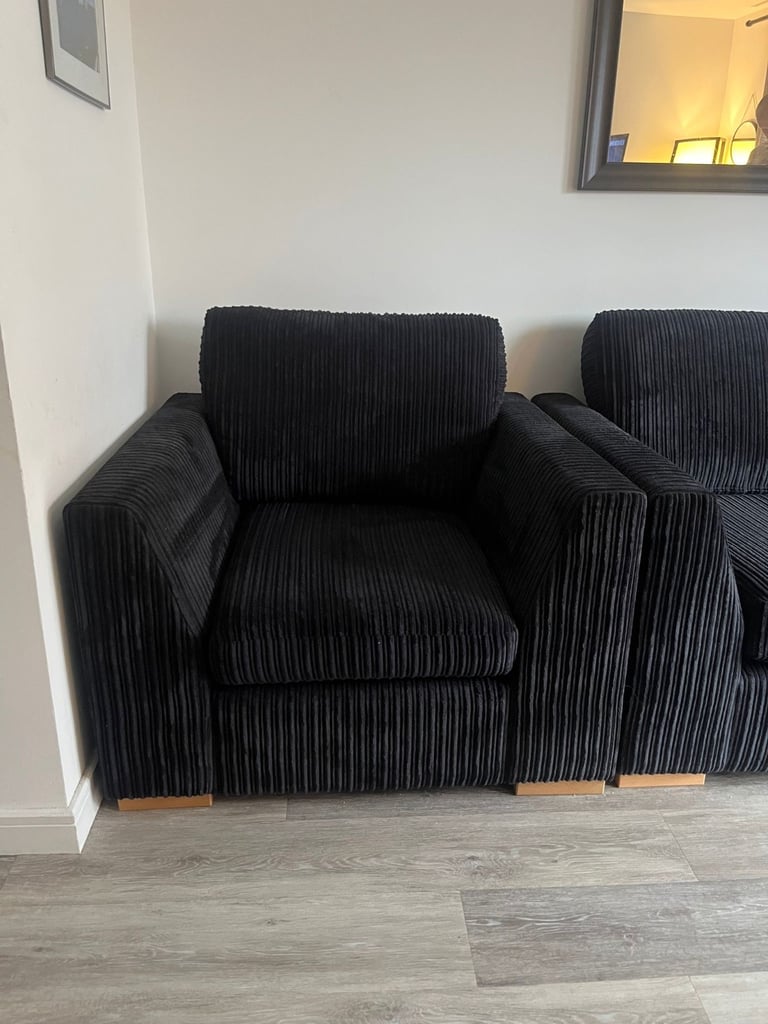 2 seater sofa and arm chair 