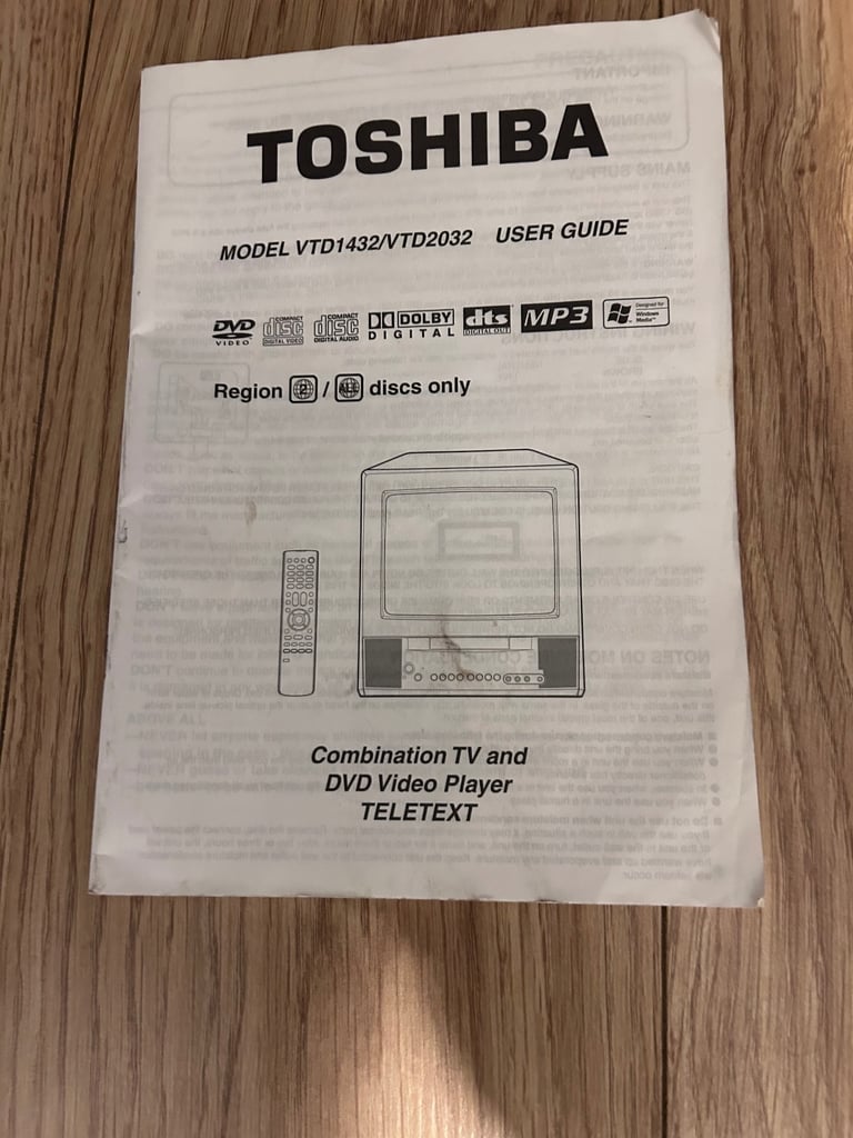 Toshiba 14 inch Retro Television 