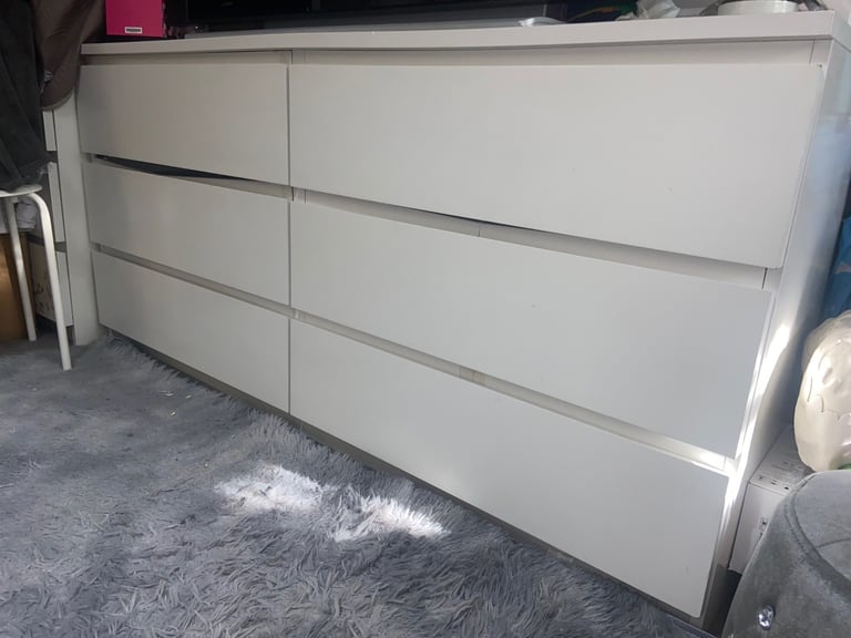 Ikea Malm Chest Of 6 Drawers