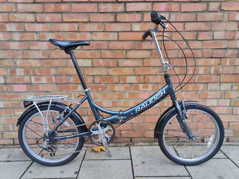 SERVICED (6274) 20" RALEIGH AIRLITE 6-speed Aluminium Folding BIKE Men Women Folder BICYCLE