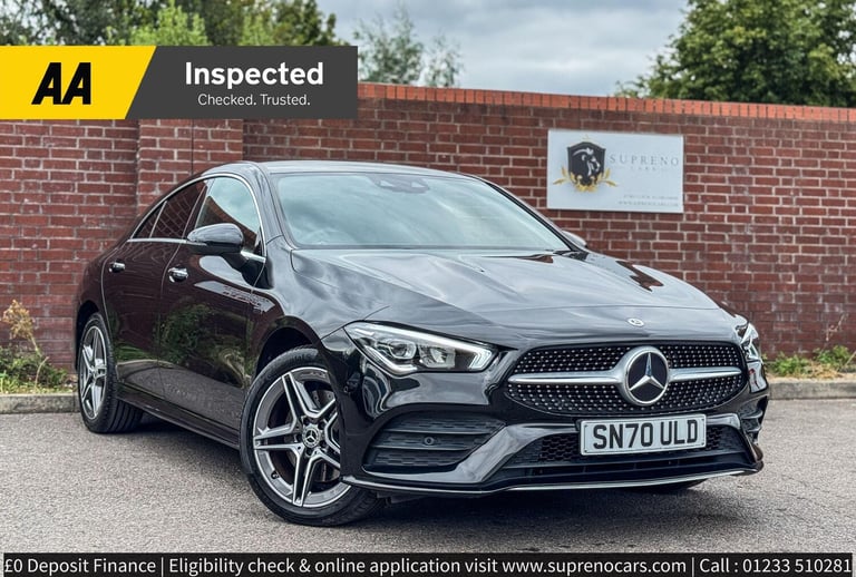 image for 2020 Mercedes-Benz CLA 1.3 CLA250e 15.6kWh AMG Line (Premium) Coupe 8G-DCT Euro 6 (s/s) 4dr COUPE...