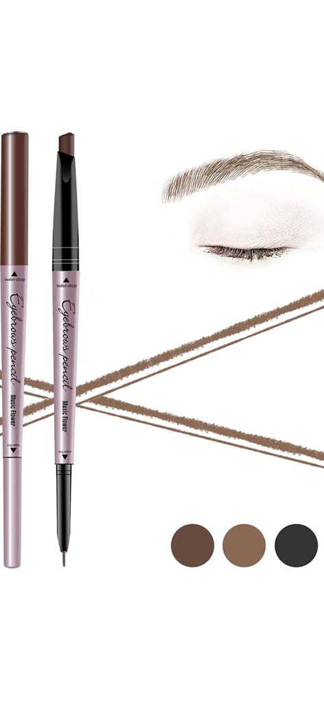 Music Flower Eyebrow Pencil Double Ended