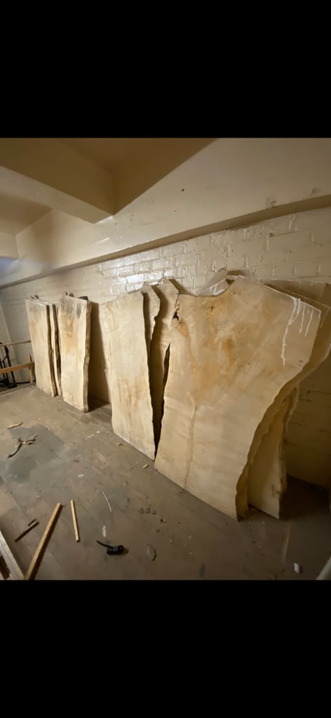 Scottish seasoned sycamore boards
