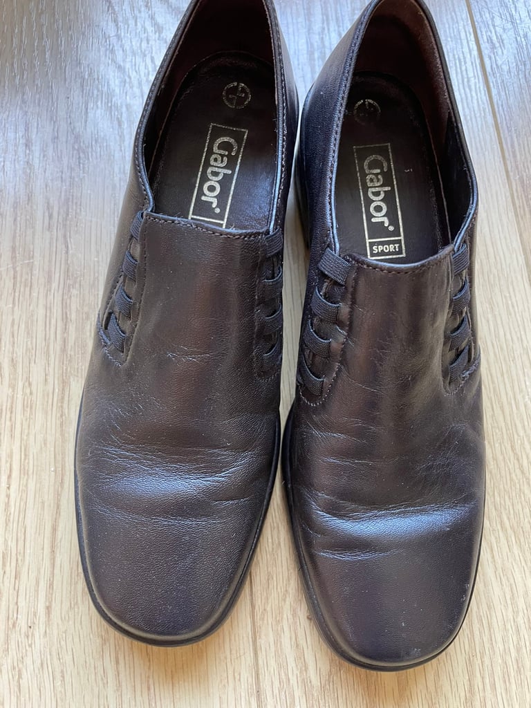 Oswald myg underholdning Gabor sport size 6 as new black leather shoes | in Newbridge, Edinburgh |  Gumtree
