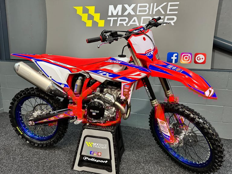 2025 BETA RX 450 MX - ZERO HOUR UNUSED BIKE - INCLUDES VAT - CRF SXF SX FC MC KX