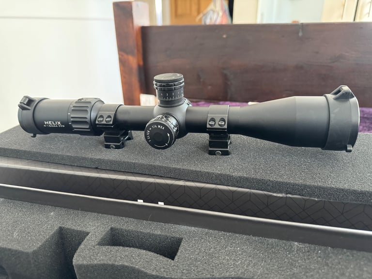 Element helix rifle scope used